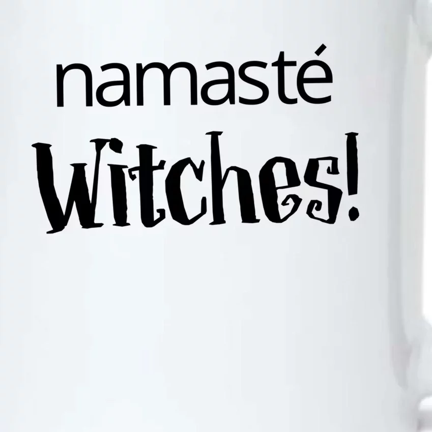 Namaste Witches Halloween Gift Black Color Changing Mug