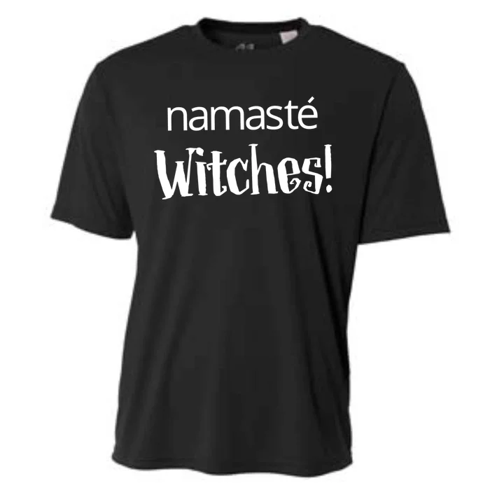 Namaste Witches Halloween Gift Cooling Performance Crew T-Shirt