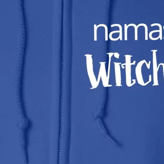 Namaste Witches Halloween Gift Full Zip Hoodie