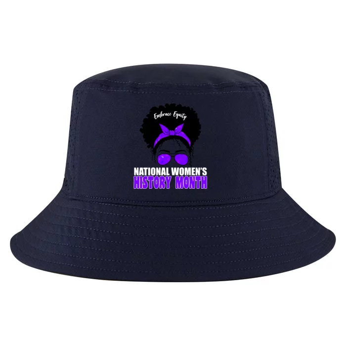 National Women's History Month Equity For Women Cool Comfort Performance Bucket Hat