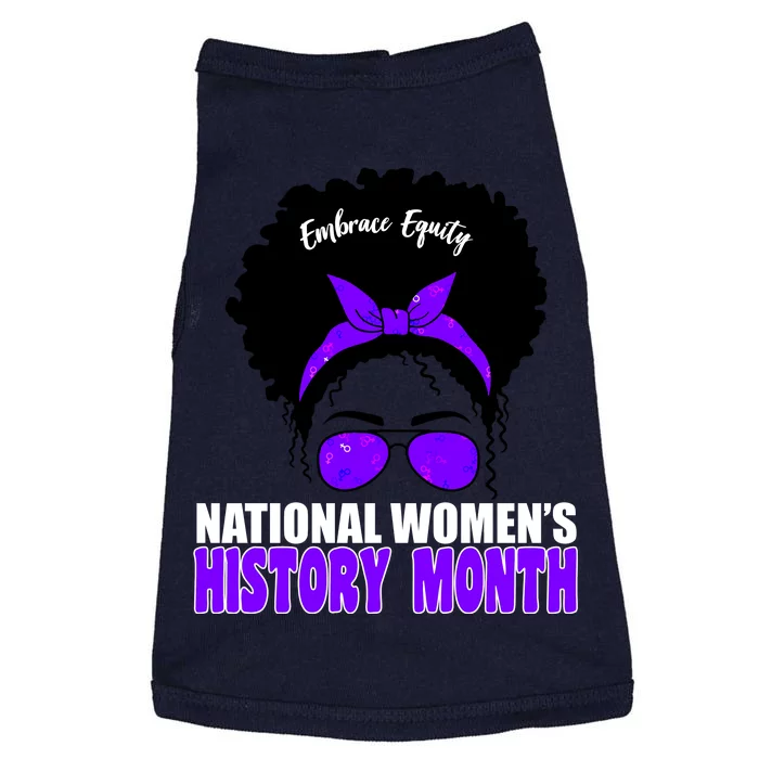 National Women's History Month Equity For Women Doggie Tank