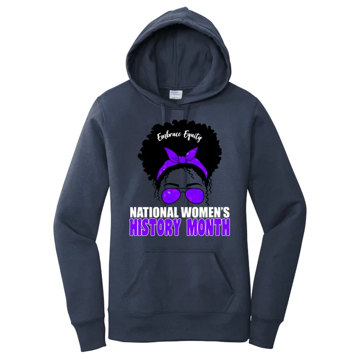 National Women's History Month Equity For Women Women's Pullover Hoodie