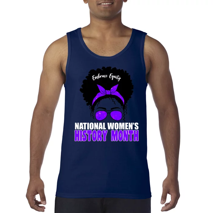 National Women's History Month Equity For Women Tank Top