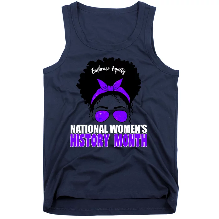 National Women's History Month Equity For Women Tank Top