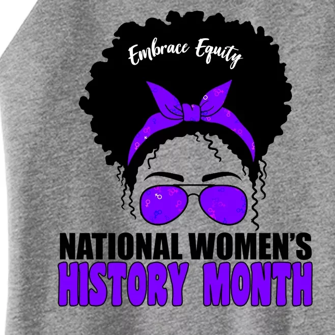 National Women's History Month Equity For Women Women’s Perfect Tri Rocker Tank