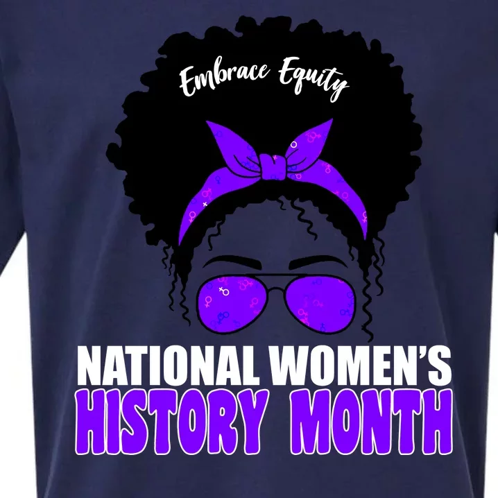 National Women's History Month Equity For Women Sueded Cloud Jersey T-Shirt