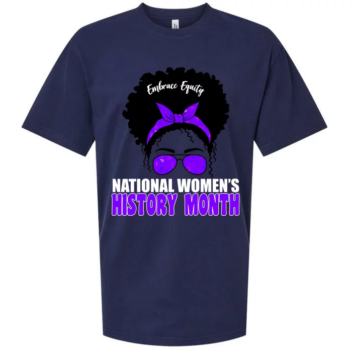 National Women's History Month Equity For Women Sueded Cloud Jersey T-Shirt