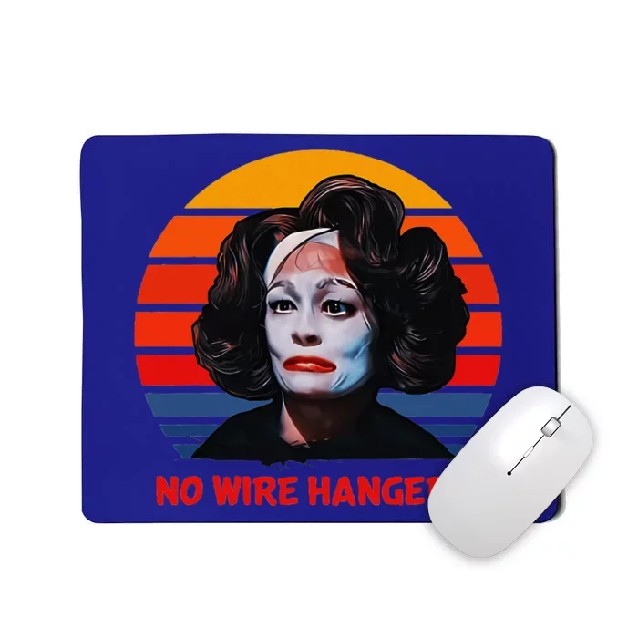 No Wire Hangers Vintage Music Lovers Mousepad