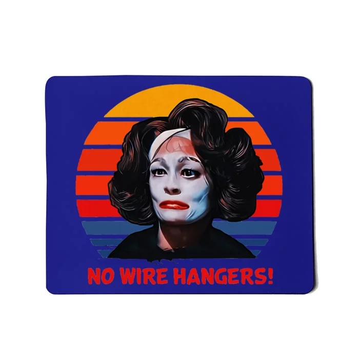 No Wire Hangers Vintage Music Lovers Mousepad