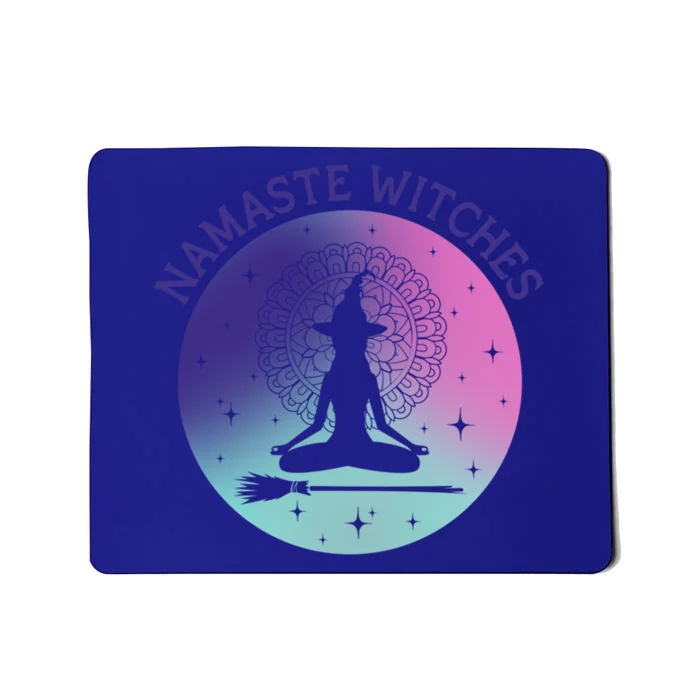 Namaste Witches Halloween Yoga Cute Gift Mousepad