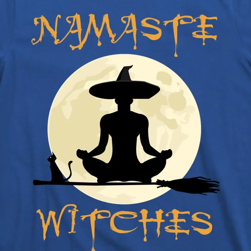 Namaste Witches Halloween Yoga Meditation Cute Gift T-Shirt