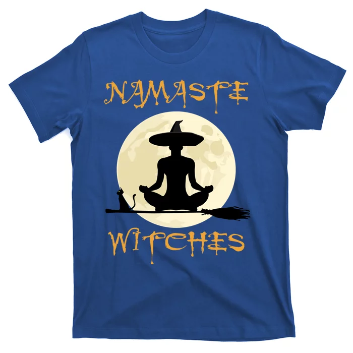 Namaste Witches Halloween Yoga Meditation Cute Gift T-Shirt