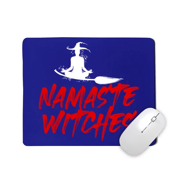 Namaste Witches Halloween Funny Yoga Witch Meme Funny Gift Mousepad