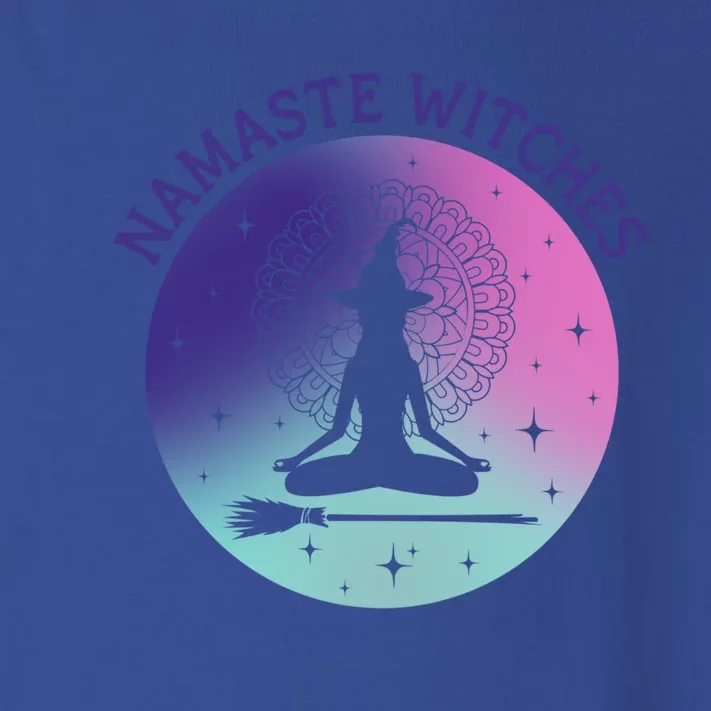 Namaste Witches Halloween Pastel Goth Spooky Yoga Aesthetic Gift Toddler Long Sleeve Shirt