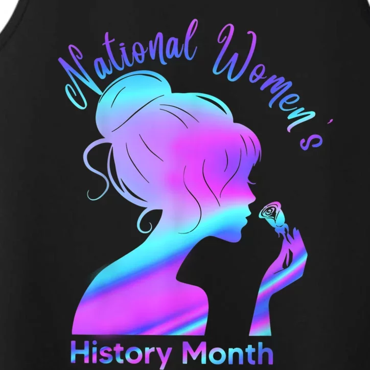 National Women's History Month March Performance Tank