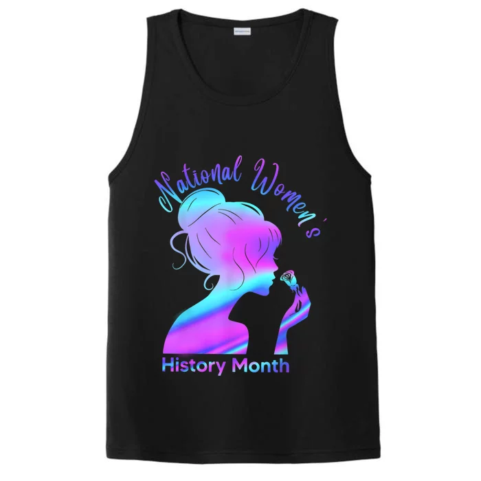 National Women's History Month March Performance Tank