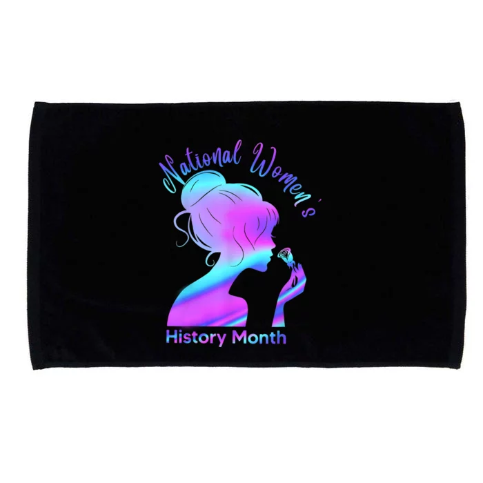 National Women's History Month March Microfiber Hand Towel