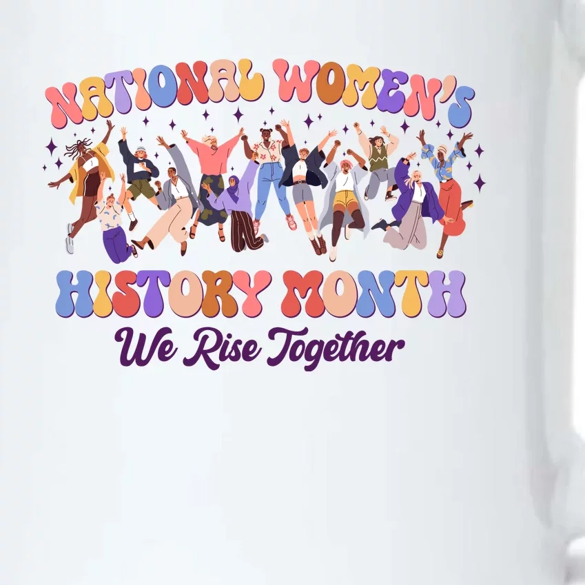 National Womens History Month We Rise Together Black Color Changing Mug