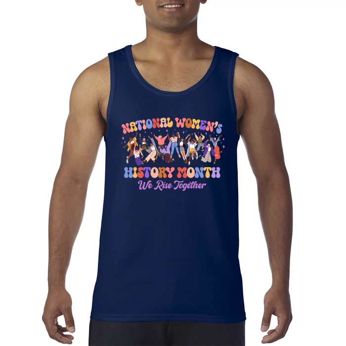 National Womens History Month We Rise Together Tank Top