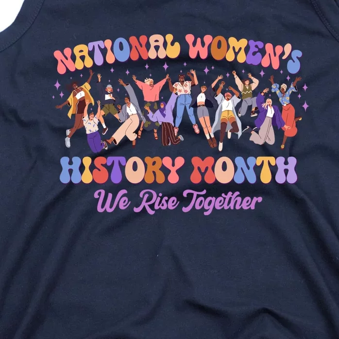 National Womens History Month We Rise Together Tank Top