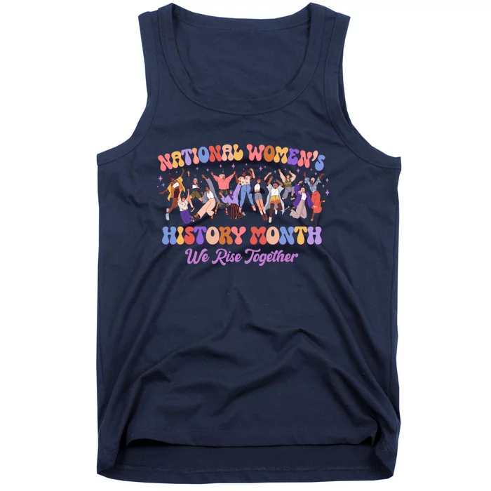 National Womens History Month We Rise Together Tank Top