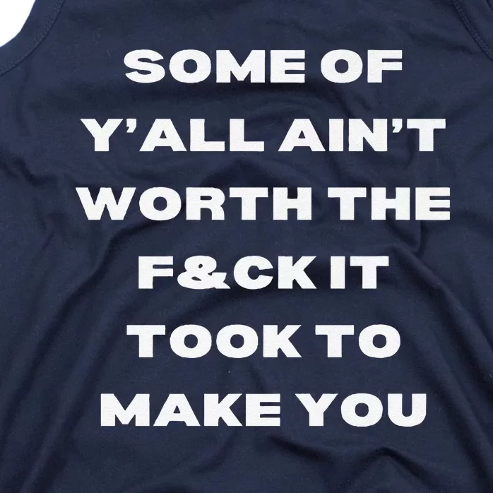 Not Worth It Premium Tank Top