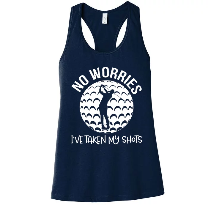 No Worries IVe Taken My Shots Women's Racerback Tank