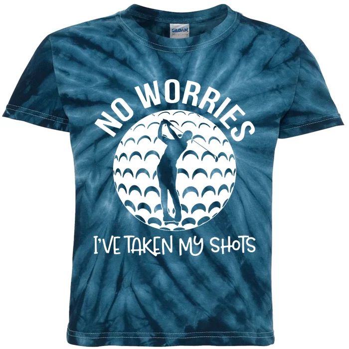 No Worries IVe Taken My Shots Kids Tie-Dye T-Shirt