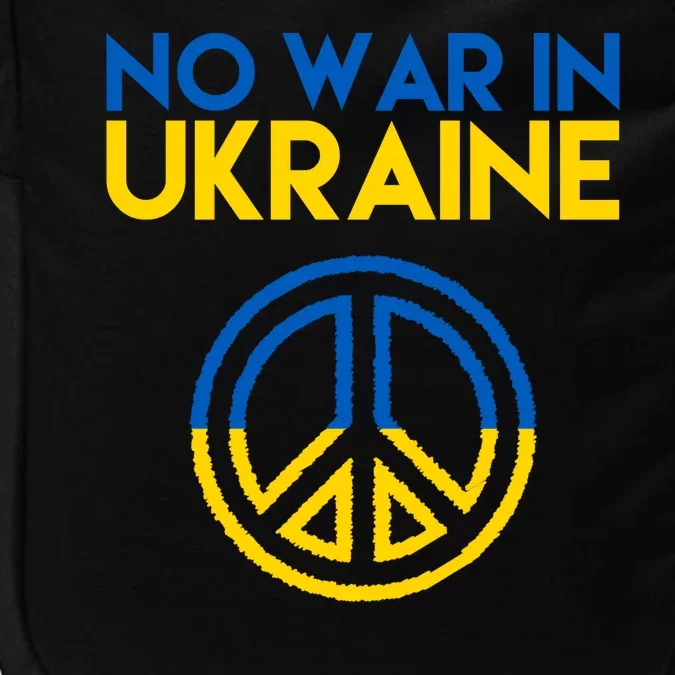 No War In Ukraine Peace Impact Tech Backpack