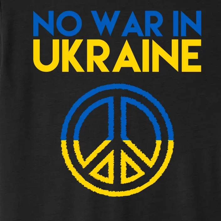 No War In Ukraine Peace ChromaSoft Performance T-Shirt