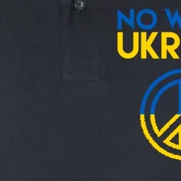 No War In Ukraine Peace Softstyle Adult Sport Polo