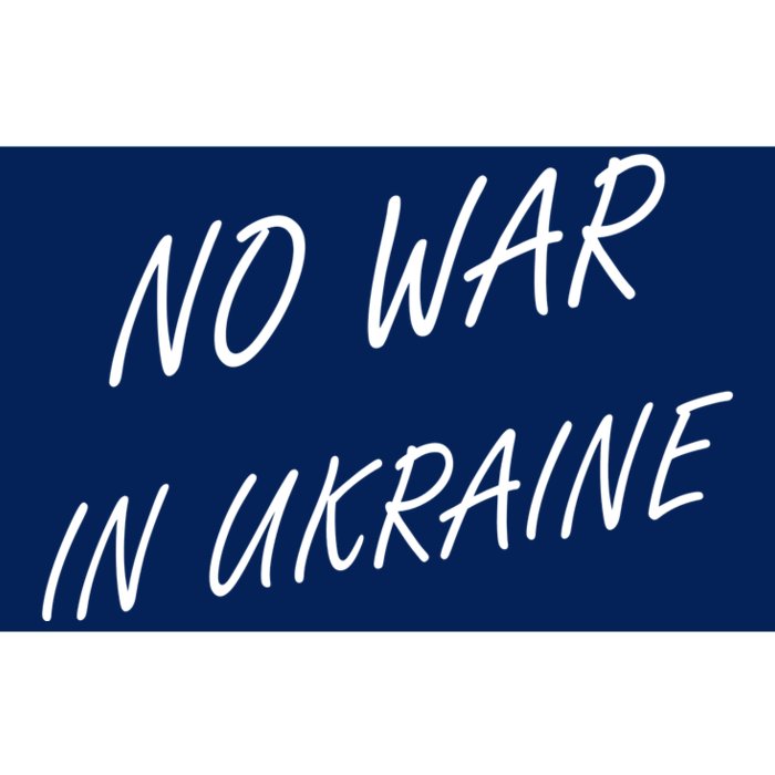 No War In Ukraine I Stand For Ukraine Bumper Sticker