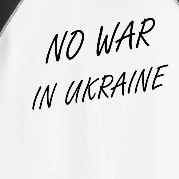 No War In Ukraine I Stand For Ukraine Toddler Fine Jersey T-Shirt