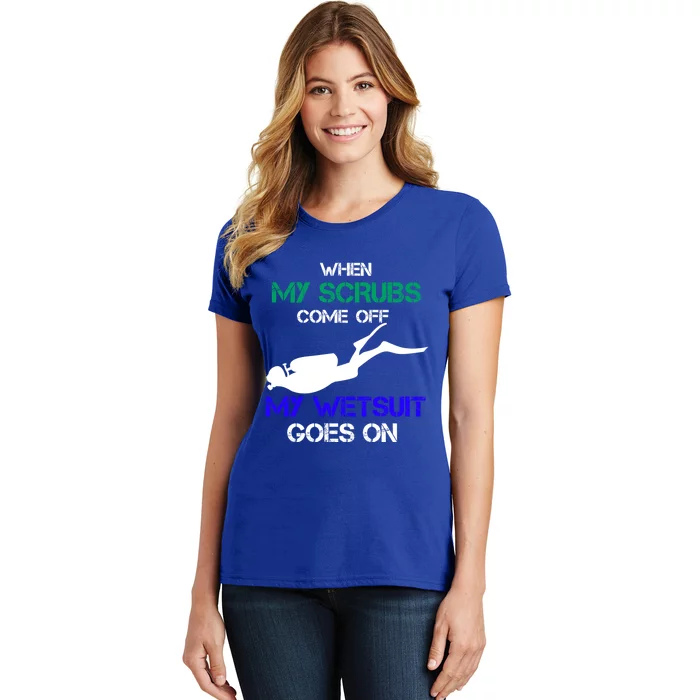 Nurse Who Loves Scuba Diving Meaningful Gift Gift Women's T-Shirt