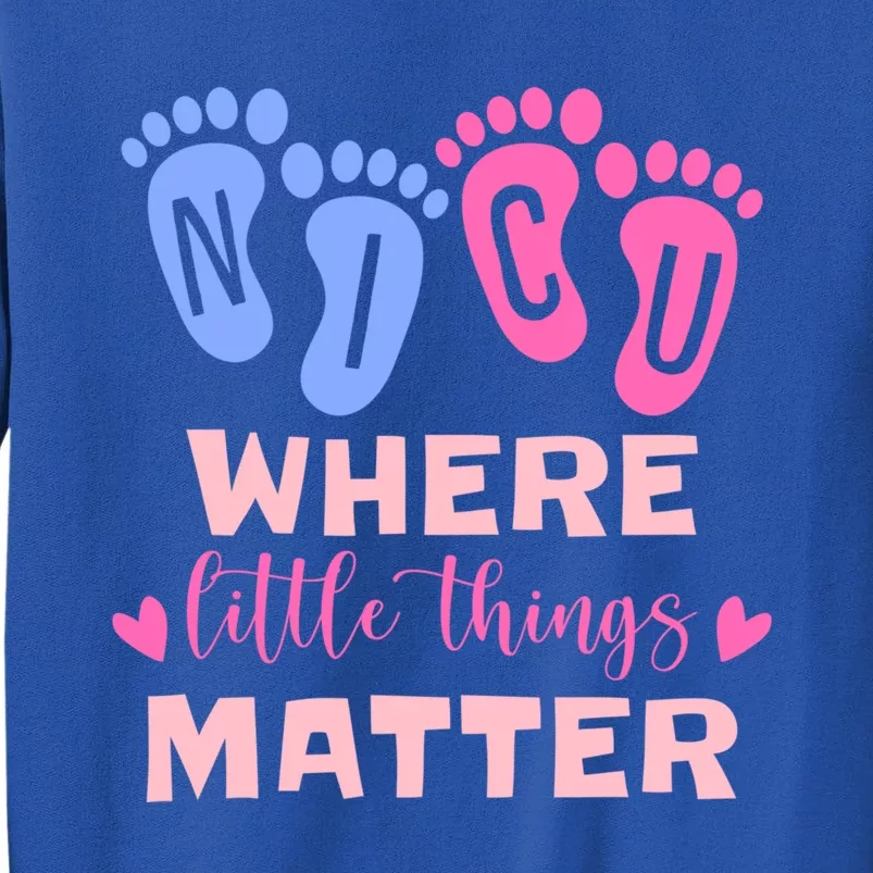 Nicu Where Little Things Matter Gift Sweatshirt