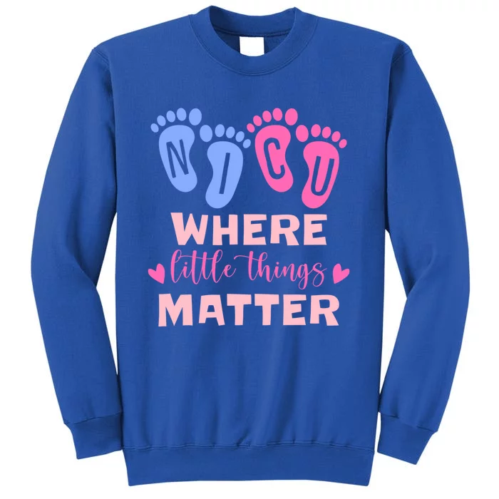 Nicu Where Little Things Matter Gift Sweatshirt