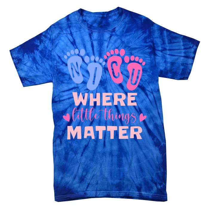 Nicu Where Little Things Matter Gift Tie-Dye T-Shirt