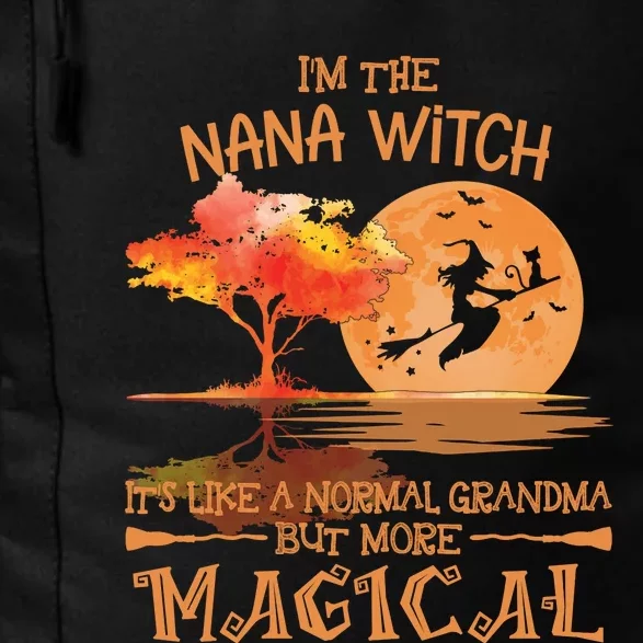 Nana Witch Like Normal Grandma Buy Magical Halloween Daily Commute Backpack