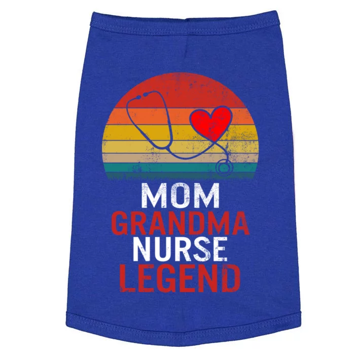 Nurses Week Mom Grandma Nurse Legend Mothers Day Retiret Gift Doggie Tank