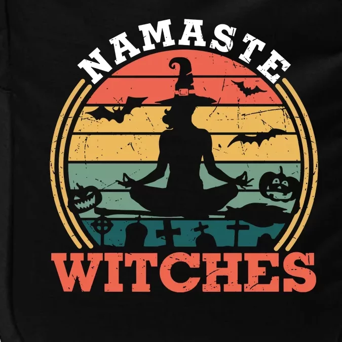 Namaste Witches Meditation Halloween Design Impact Tech Backpack