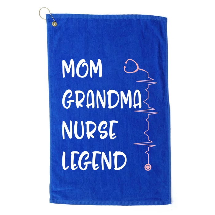 Nurses Week Mom Grandma Nurse Legend Mothers Day Retiret Cool Gift Platinum Collection Golf Towel