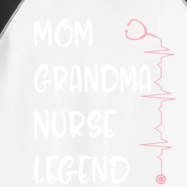 Nurses Week Mom Grandma Nurse Legend Mothers Day Retiret Cool Gift Toddler Fine Jersey T-Shirt