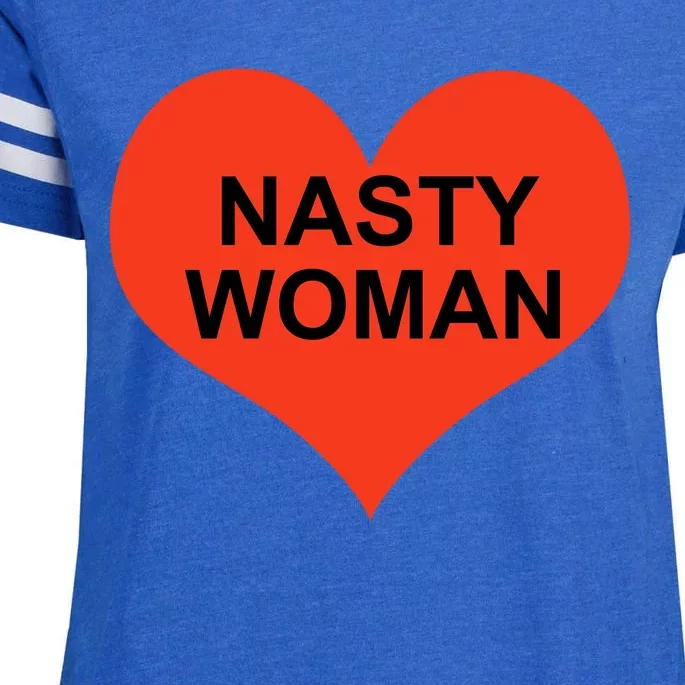 Nasty Woman Enza Ladies Jersey Football T-Shirt