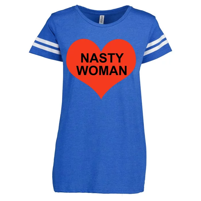 Nasty Woman Enza Ladies Jersey Football T-Shirt