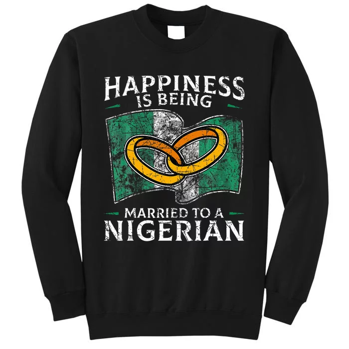 Nigerian Wedding Nigeria Marriage Root Flag Married Sweatshirt