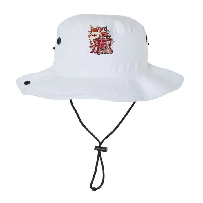 North West Native American Fox Pattern Legacy Cool Fit Booney Bucket Hat