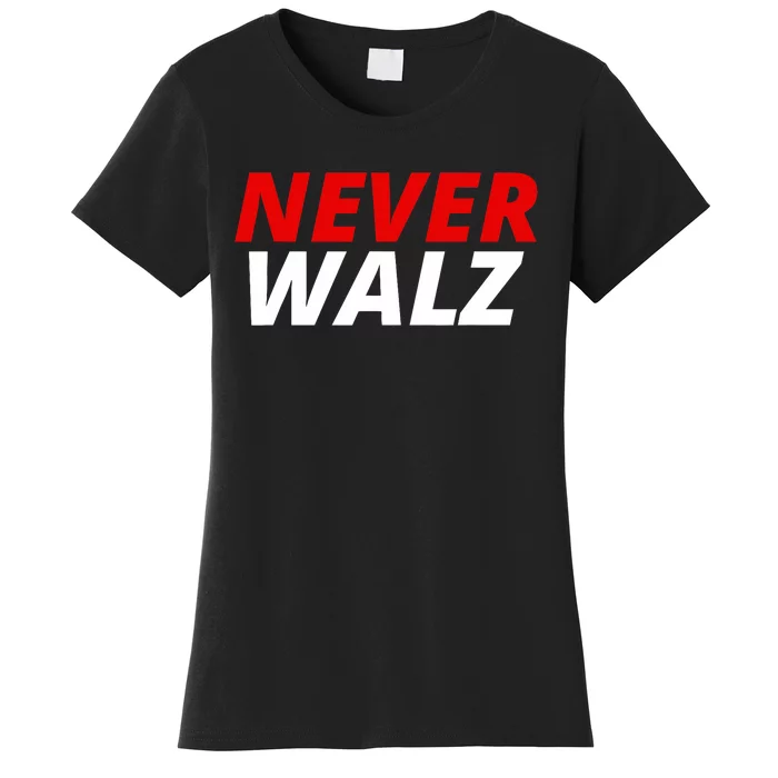 Never Walz Women's T-Shirt