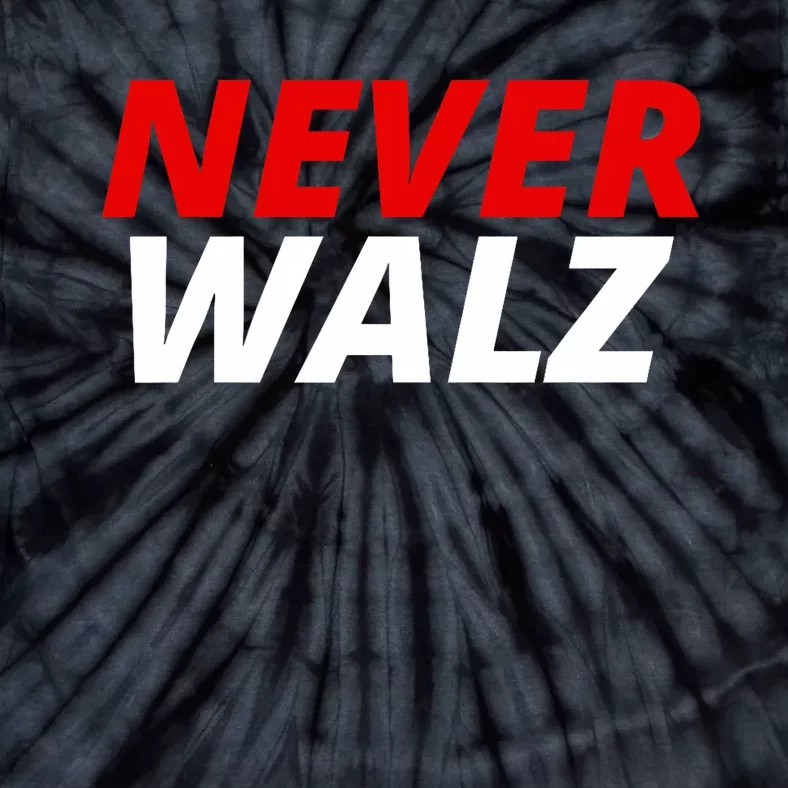 Never Walz Tie-Dye T-Shirt