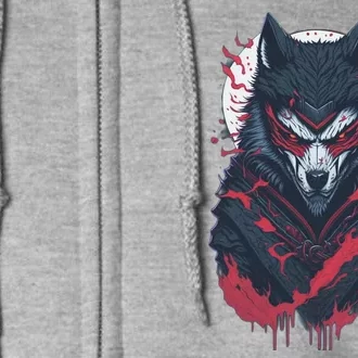 Ninja Wolf Full Zip Hoodie