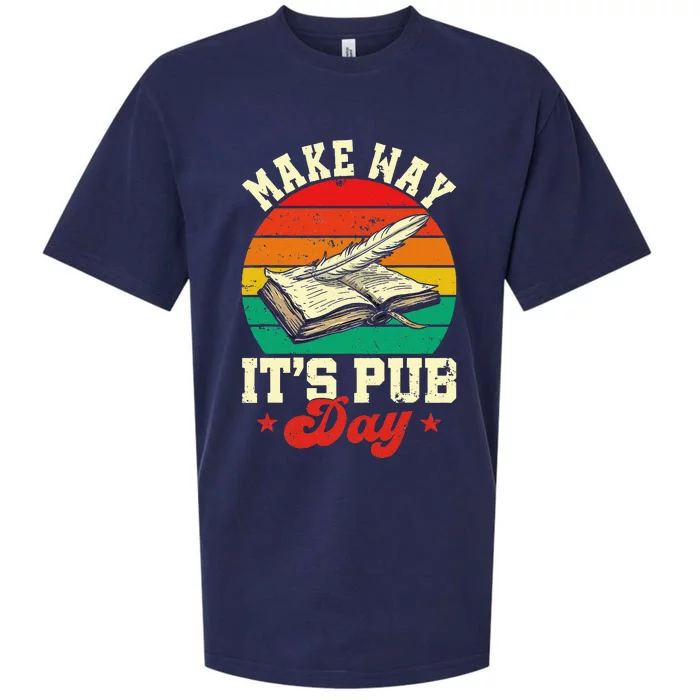 Novel Writer Pub Day Just Published Author Publishing Day Sueded Cloud Jersey T-Shirt